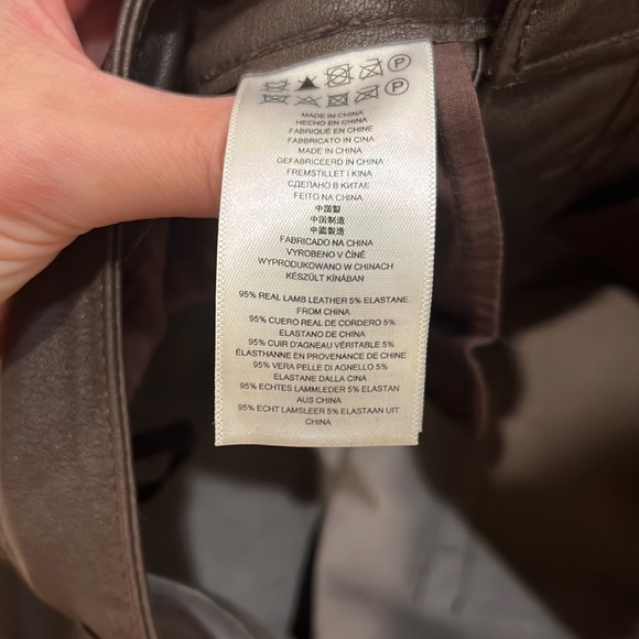 Michael Kors leather pants - Picture 6 of 7